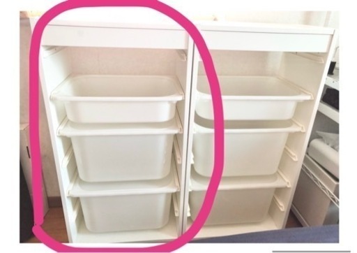 【決定】IKEA イケア  トロファスト　ホワイト　引き取りのみ