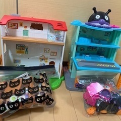 【2点セット】アンパンマン パン工場、コンビニ