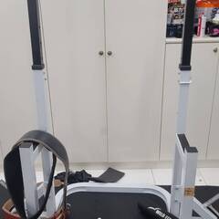 重りなし　スクワットバー　