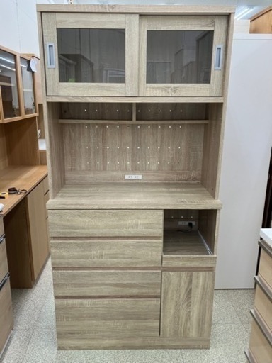 食器棚　2枚扉　TJ134