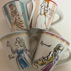 ✴︎受付終了✴︎【中古】Disneyプリンセス✴︎カップセット