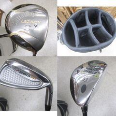 ゴルフセット11本 CallawayLEGACY&TaylorMade R360XD キャディバッグ付き メンズ用 札幌市北区屯田の画像