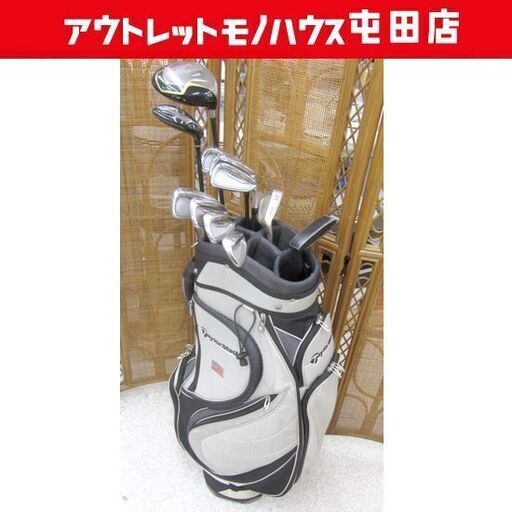 ゴルフセット11本 CallawayLEGACY&TaylorMade R360XD キャディバッグ付き メンズ用 札幌市北区屯田
