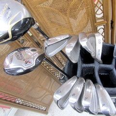 ゴルフセット11本 CallawayLEGACY&TaylorMade R360XD キャディバッグ付き メンズ用 札幌市北区屯田の画像