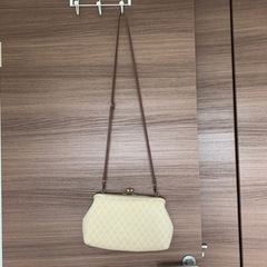 モロッカン柄　がま口ショルダーバッグ（中古品）