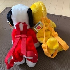 スヌーピーリュックセットの画像