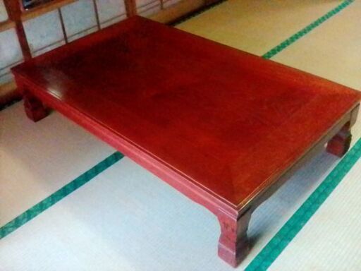 高級座卓　決まりました！