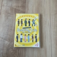 【お譲り先決定】DVD→ピーピングライフ　差し上げます