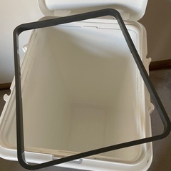 【美品】ゴミ箱/白/45Lの画像