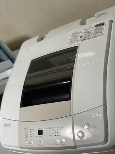 送料・設置込み　洗濯機　6kg Haier 2016年