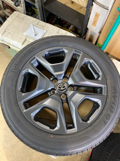 【新車外し】RAV4 アドベンチャー 純正タイヤホイル 4本セット
