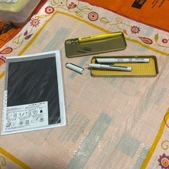 マンガ用　柄シートとペン
