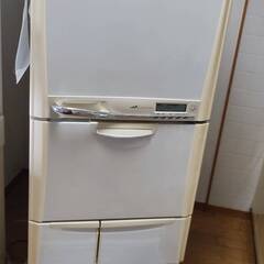 お話中。大型 5ドア 冷蔵庫 NR-E401 404L  冷凍庫 Panasonic National 完動品 江戸川区平井 ノンフロン冷凍冷蔵庫の画像