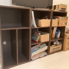 カラーボックス3個セットの画像