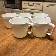 アウトドア用コップ5個セットの画像