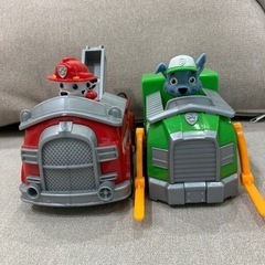 パウパトロール　マーシャル　ロッキー　セットの画像