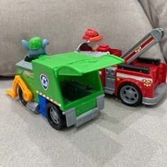 パウパトロール　マーシャル　ロッキー　セットの画像