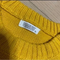 スヌーピー　ニット　セーター　80㎝の画像