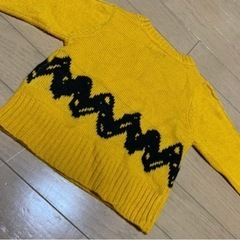 スヌーピー　ニット　セーター　80㎝の画像
