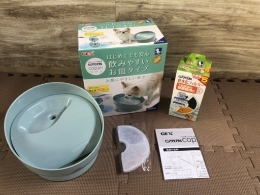 美品 ジェックス フィルター式給水機 コパン 替フィルターセット