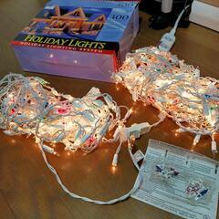 クリスマスのライトアップ用の電飾の画像