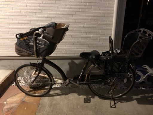子乗せ自転車　