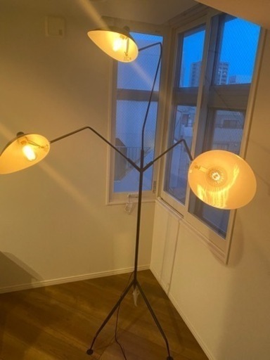 Serge Mouille LAMPADAIRE 3 LUMIERES セルジュ　ムーユ　リプロダクト
