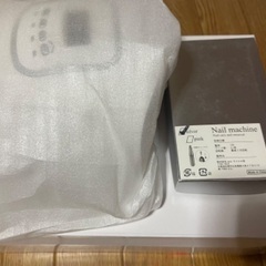 ネイルマシン、LEDライト、集塵機の3点セットの画像