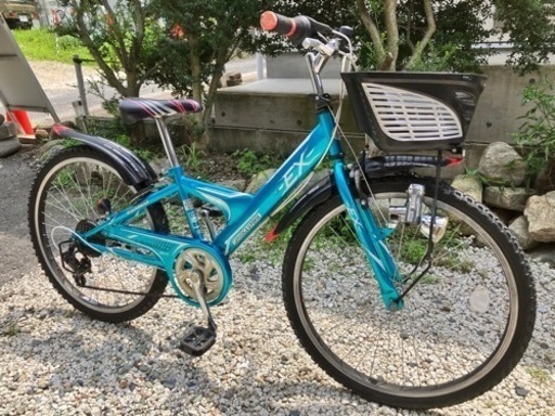 381、ブリヂストンジュニアマウンテンバイク24インチ