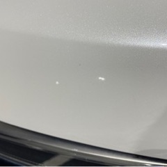 ボンネット 飛び石1mm タッチアップ修正