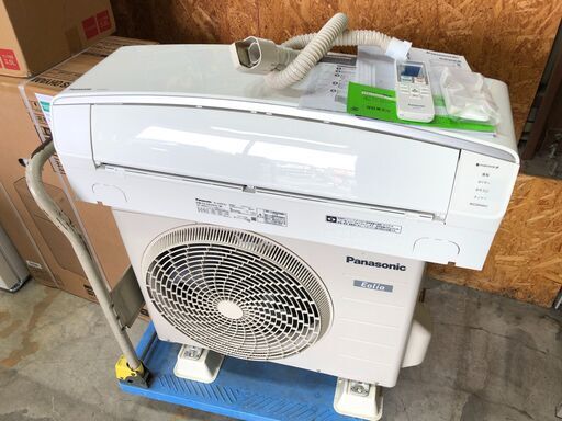 【動作保証あり】Panasonic Eoria 2017年 2.2kw 6畳用 ルームエアコン CS-EX227C【管理KR291】