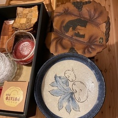 【あげます】お皿、コップの画像