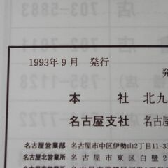 住宅地図　名古屋市　２０冊　ゼンリン　古書　１９９３年製　　の画像