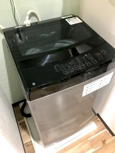 ニトリ　全自動洗濯機6kg NTR60 BK
