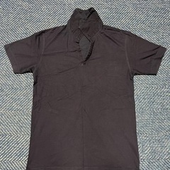 【UNIQLO】ポロシャツ_ネイビー(S、綿.ポリエステル)の画像