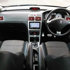 ★車検たっぷりR5/12★プジョー307★フェリーヌ2.0S★カロッツェリアナビ★Bカメラ★ハーフレザーシート★17大径アルミ他の画像