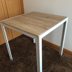 譲ります◆ダイニングテーブル 70×70×75cm • チェアセットの画像