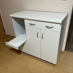 カウンターキッチン　収納棚　キッチン　至急！9/8までお取り引きの画像