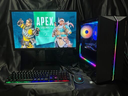 光るゲーミングPC