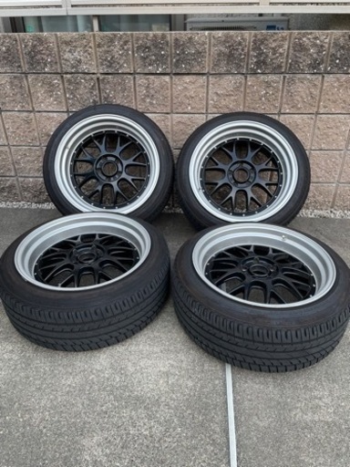 値下げしました！深リム 19インチ9.5j 114.3  225/45R19