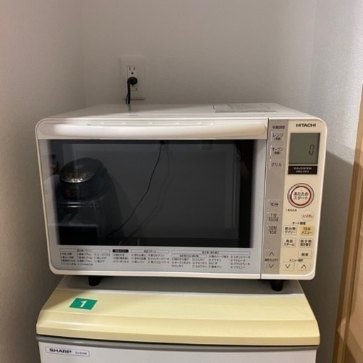 【決まりました】電子レンジ　フラット・オーブン・角皿スチーム