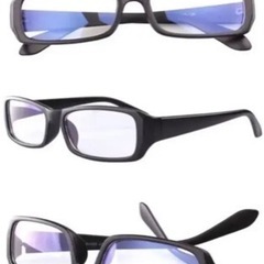 新品　ブルーライトカットメガネの画像