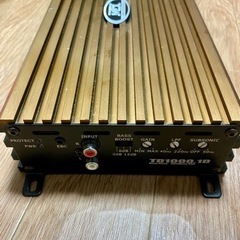 決定しました☆ MTX TD1000.1D アンプ☆ カーアンプ