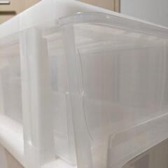 【バラ売り可】3段ボックス 収納ケース 2つの画像