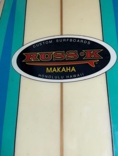 サーフボード　ロング10ft RUSS•K Hawaii