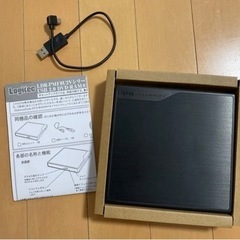 Logitec  バスパワー駆動ポータブルDVDドライブの画像