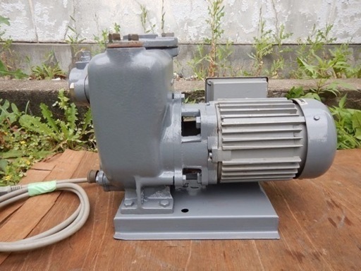 【中古】 川本 ポンプ 自吸式うず巻ポンプ GSO3-405-C0.4S 50hz 100V （05D738735)
