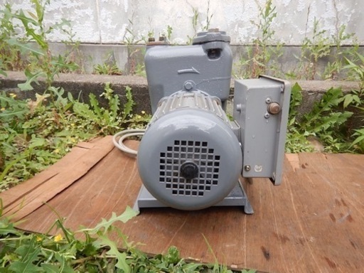 【中古】 川本 ポンプ 自吸式うず巻ポンプ GSO3-405-C0.4S 50hz 100V （05D738735)