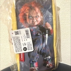 【新品】チャイルドプレイ スタンドポーチ チャッキーの画像