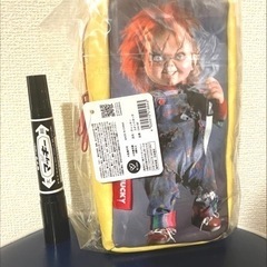 【新品】チャイルドプレイ スタンドポーチ チャッキーの画像